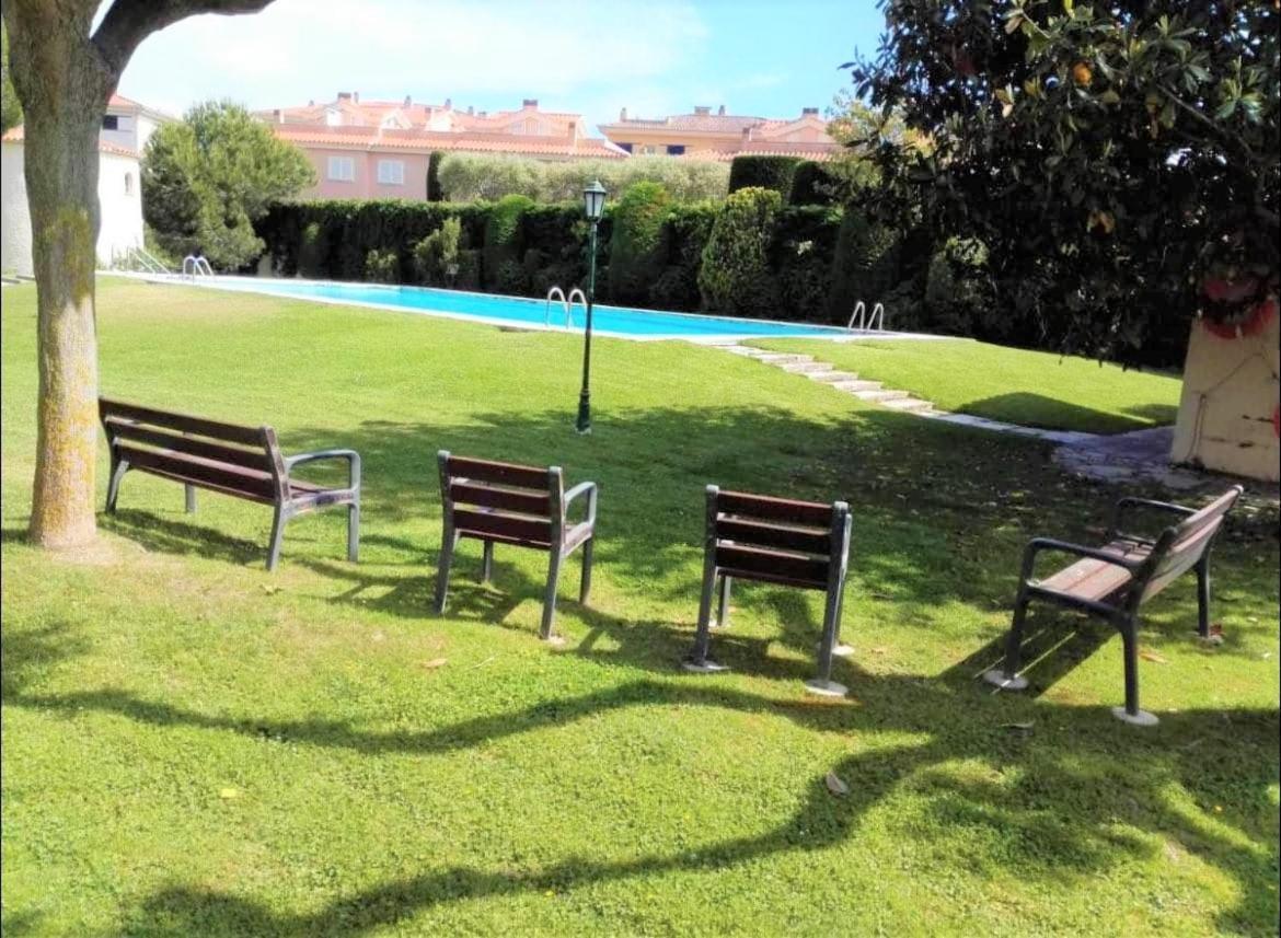 Apartamento En Platja Sant Pol S'Agaro Con Pisicina Y Jardin 산펠리우데기솔스 외부 사진